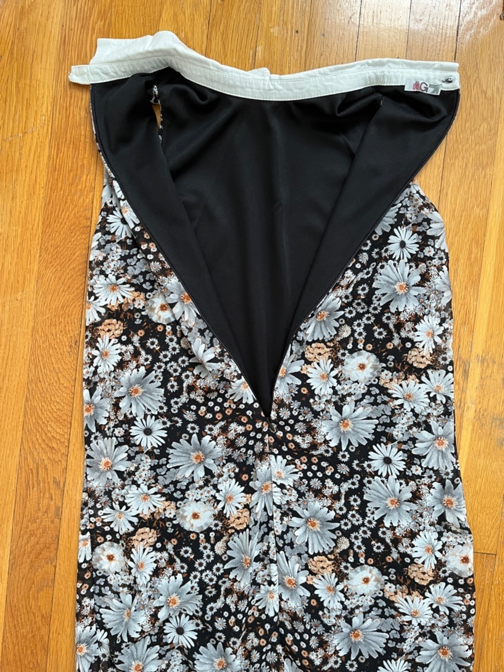 WalG London Daisy Floral Sheer Collared Mini Dress Fully Lined XS - Picture 5 of 13